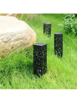 Dekoratif Solar Güneş Enerjili Bahçe Aydınlatması Yürüyüş Yolu Seti (6 Adet)