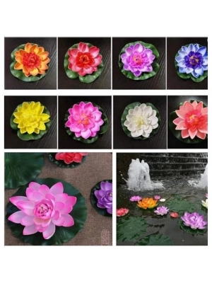 Dekoratif Yapay Lotus Çiçeği