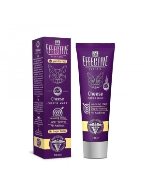 Delibon Effective Cheese Peynirli Sakinleştirici Kedi Malt Macunu 100 gr