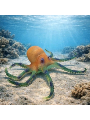 Deniz Hayvanları Serisi - Ahtapot 26 cm