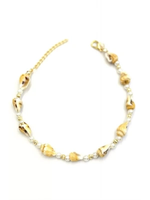 Deniz Kabuğu Halhal - Sarı