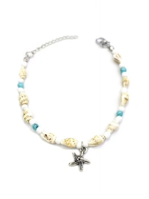 Deniz Kabuğu Halhal - Turkuaz