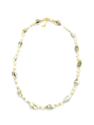 Deniz Kabuğu Kolye - Beyaz