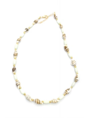 Deniz Kabuğu Kolye - Beyaz