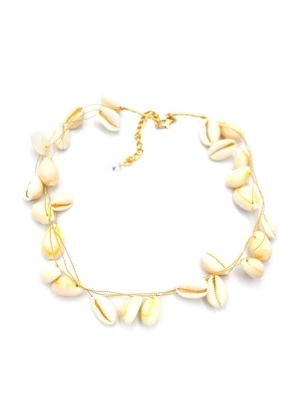 Deniz Kabuğu Kolye - Beyaz