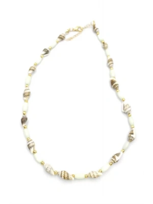 Deniz Kabuğu Kolye - Beyaz