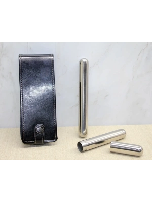 Deri Kılıflı İkili Paslanmaz Çelik  Tüpü Alk3890