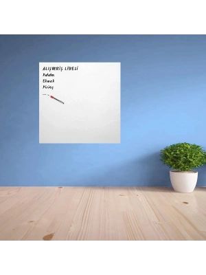 ®  Ders Çalışma Yazı Tahtası Manyetik Mıknatıslı Duvar Stickerı