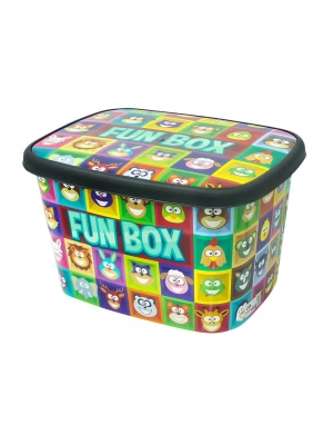 Desenli Eğlenceli Mega Oyuncak Kutusu 50 Lt. Royaleks-M11851