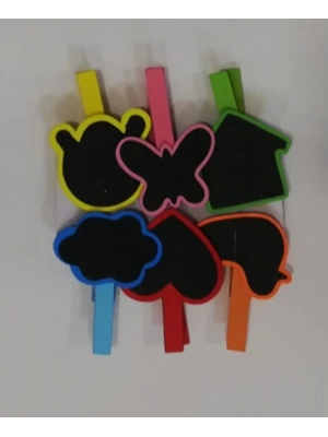 Desenli Notlu Mandal (6lı Set-10 Paket)