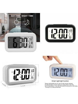 Dijital Alarmlı Masa Saati