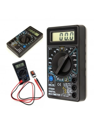 ®  Dijital Avometre Multimetre Ölçü Aleti Akım Voltaj Direnç Ölçer