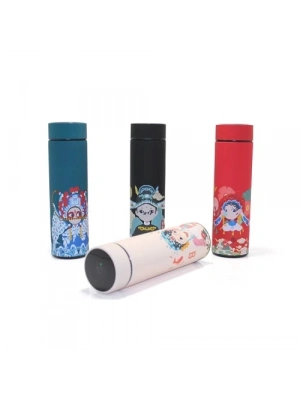 Dijital Göstergeli Paslanmaz Çelik Termos