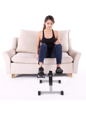 Dijital Göstergeli Pedallı Taşınabilir Egzersiz Aleti