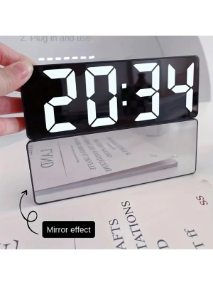 Dijital Sese Duyarlı Alarmlı Masa Saati