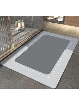 Dikdörtgen Süper Emici Banyo Paspası
