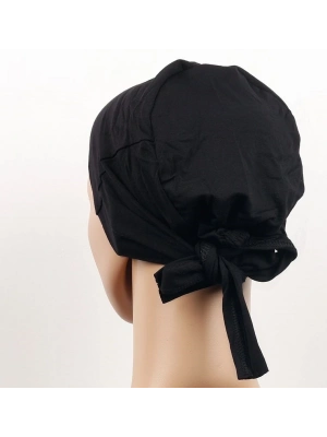 Dikişsiz Bağlamalı Tesettür Bone - Bağlamalı Bandana 5 Adet