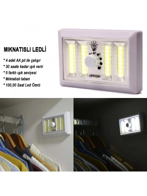 Dimmerli Işık Seviyesi Ayarlanabilir Ledli Lamba Wt-383