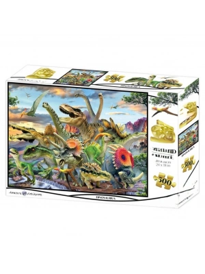 Dinozorlar 500 Parça Yetişkin Puzzle