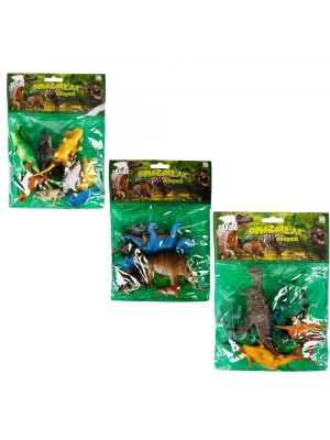 ® Dinozorların Dünyası Poşetli Hayvan Oyun Seti Orta Boy