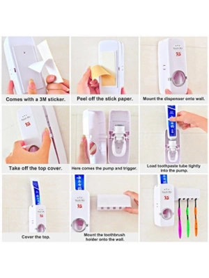 Diş Macunu Sıkacağı Fırçalık