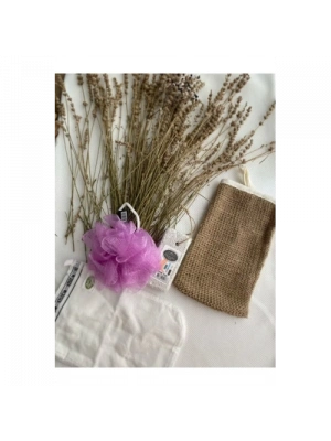 Doğal 4Lü Banyo Hamam Seti