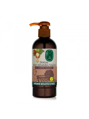 Doğal Macadamia Yağlı El ve Vücut Losyonu 250 ml