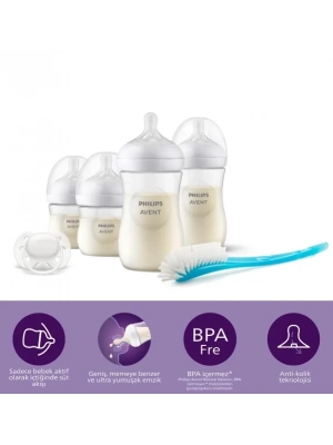 ®   Doğal Tepkili Natural Response PP Hoşgeldin Bebek Hediye Seti