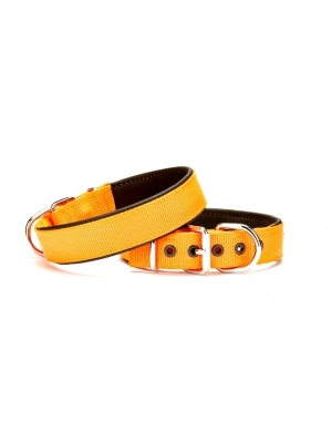 Doggie Köpek Tasması Softlu 3 cm x 65 cm Turuncu