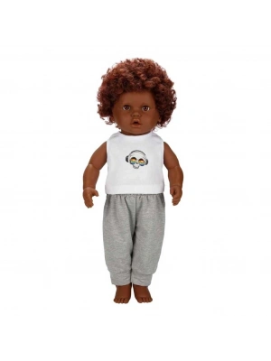 Dollzn More Dada Kıvırcık Saçlı Bebek 60 cm