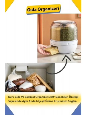 Dönebilen Kuru Gıda Ve Bakliyat Organizeri