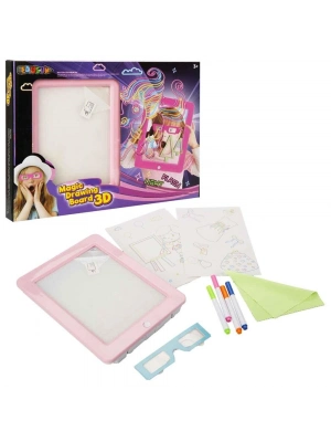 ® DOODLE 3D SİHİRLİ ÇİZİM TAHTASI PEMBE VEYA BEYAZ