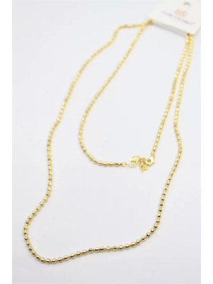 Dorika Zincir Kolye- 90 cm - Altın