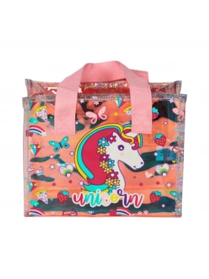 Dream Vest Şeffaf Hologram Unicorn El Çantası