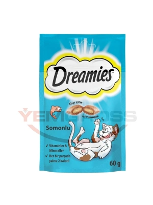 Dreamies Somonlu Kedi Ödülü - 60 Gr