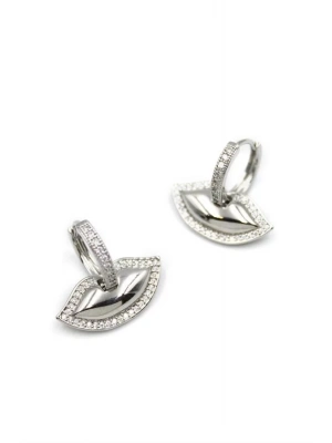 Dudak Küpe - Gümüş