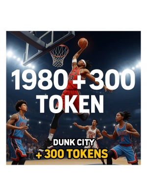 Dunk City Dynasty 1980 + 300 Tokens