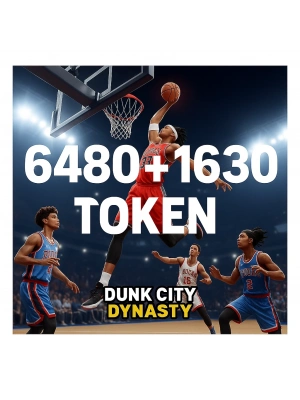 Dunk City Dynasty 6480 + 1630 Tokens