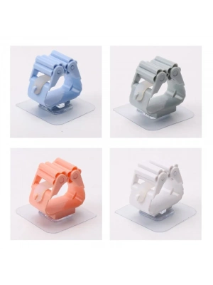 Duvara Monte Mop Paspas Tutucu 4 Adet