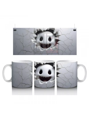 Duvarı Delen Neşeli Hayalet – Hediyelik Kahve Kupası