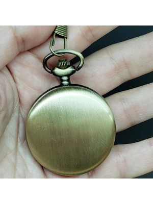 Düz Tasarım Köstekli Saat