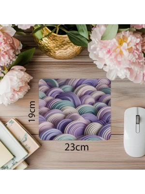Düz ve Pastel Desenli Arklı Mouse Pad - 19x23 cm 2 mm Dikdörtgen İthal Baskılı Mouse Pad