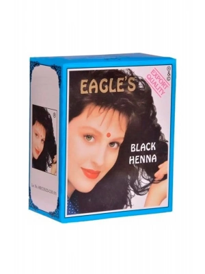 Eagles Orijinal Hint Kınası Saç Boyası Siyah - Black Henna