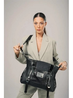 Ebga Siyah Cilt Kol Ve Omuz Çantası