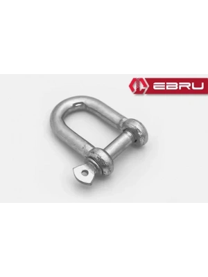 Ebru Düz Zincir Kilidi 8mm - 25 Adet