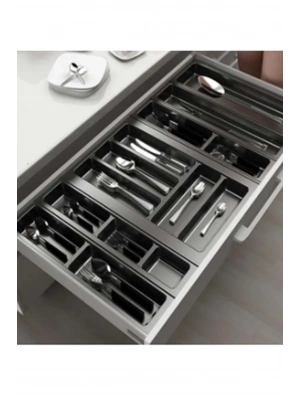 Eco Lüx Modül Kaşıklık Antrasit 62x49 Cm Royaleks-ACERO-20355