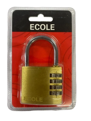 ® Ecole Şifreli Asma Kilit 50 mm