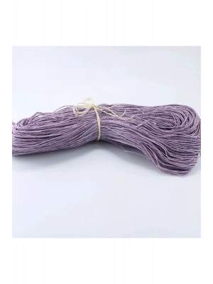 Eflatun Renk Çile Kağıt İp Çanta Ipi Supla Ipi  No:80 - (550-600 gr)