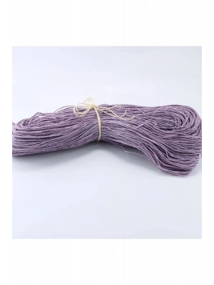 Eflatun Renk Çile Kağıt İp Çanta Ipi Supla Ipi  No:80 - (550-600 gr)