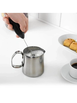 ®  El Çırpıcısı Pilli Mini Portatif Mutfak Mikseri Köpürtme Aleti